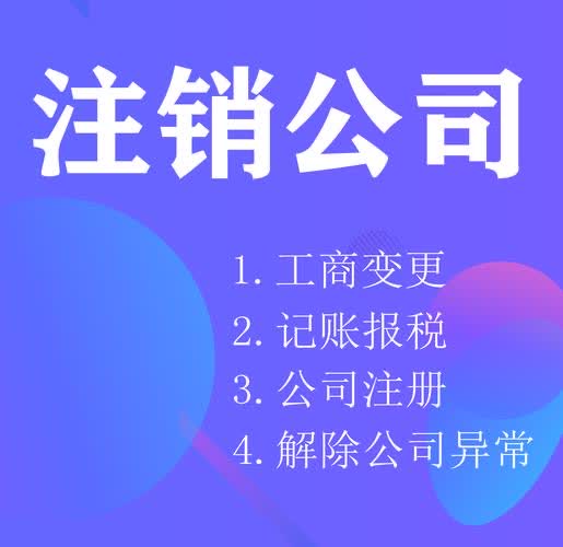 南京公司注销异常处理办法